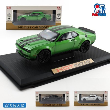 مجسم سيارة دودج 1:22 ديكاست